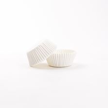 Picture of WHITE MINI BAKING CASES X 100